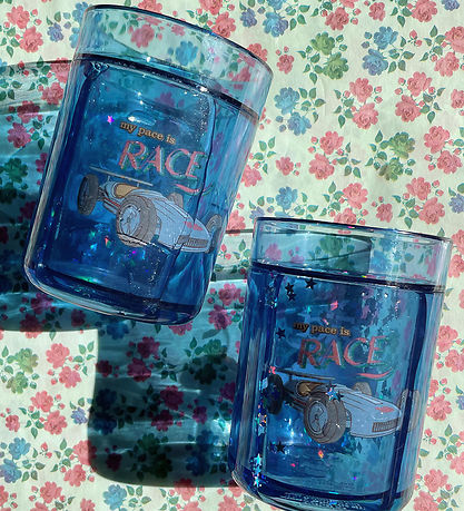 Konges Sløjd Kopper - 2-Pak - Glitter - Race Konges Sløjd Kopper - 2-Pak - Glitter - Race