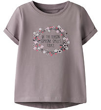 Name It T-shirt - NmfVix - Purple Dove/Flower Ring Name It T-shirt - NmfVix - Purple Dove/Flower Ring