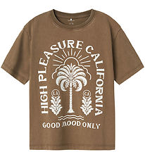Name It T-shirt - NkmJarvu - Walnut Name It T-shirt - NkmJarvu - Walnut