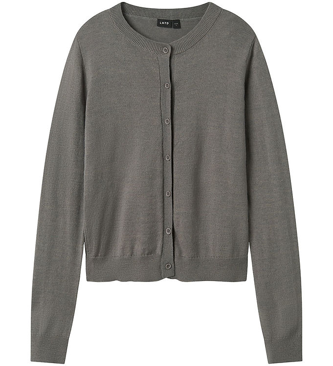 LMTD Cardigan - Strik - Sharkskin