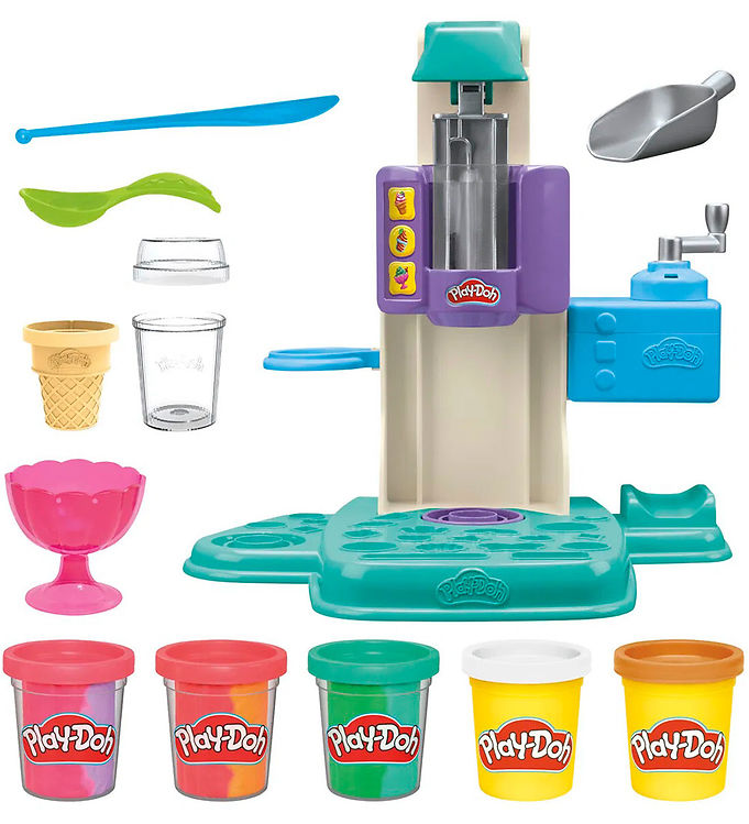 Play-Doh Rainbow Swirl Ice Cream Playset