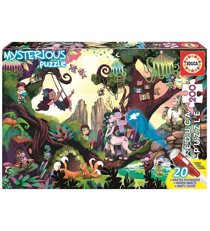 Educa Puslespil - 200 Brikker - Mysterious