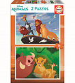 Educa Puslespil - 2x48 Brikker - The Lion King Educa Puslespil - 2x48 Brikker - The Lion King