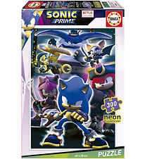 Educa Puslespil - 300 Brikker - Sonic Prime Neon Educa Puslespil - 300 Brikker - Sonic Prime Neon