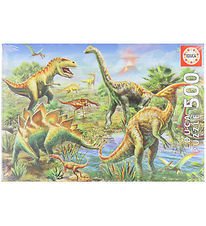 Educa Puslespil - 500 Brikker - Jurassic Playground Educa Puslespil - 500 Brikker - Jurassic Playground