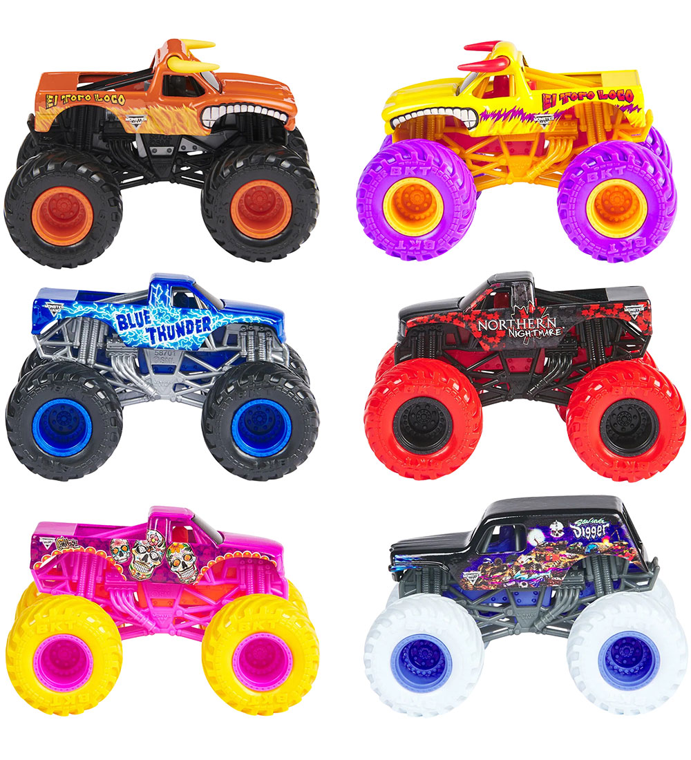 Monster Jam Truck - 1:64 - Asst. - Promo-Druckguss - Monster Jam - One Size - Autos