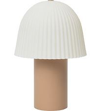 Ferm Living Lampe - Bærbar - Rosa/Hvid Ferm Living Lampe - Bærbar - Rosa/Hvid