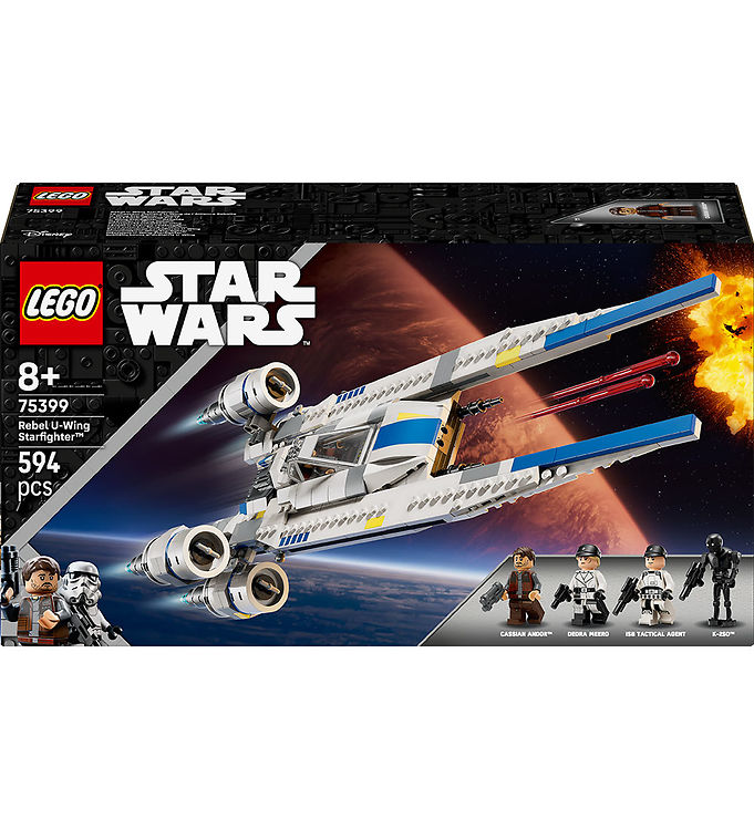 LEGO® Star Wars - Oprørernes U-Wing-Stjernej... 75399 - 594 Dele