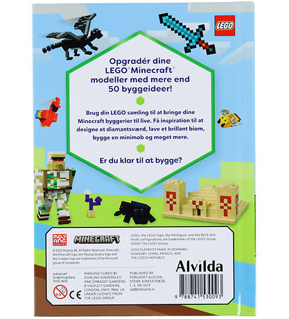Alvilda Bog - LEGO Minecraft Ideer - Bog Med Klodser