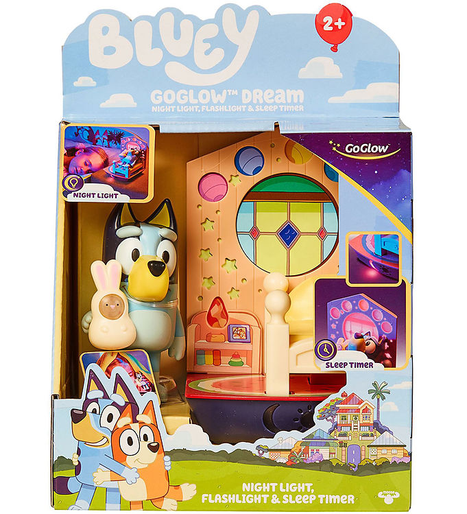 Bluey Natlampe - GoGlow Dream - 3-i-1