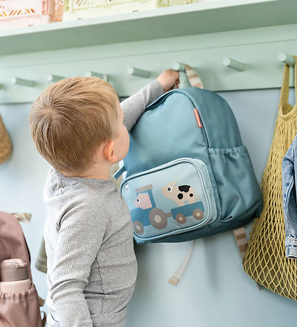 Done by Deer Børnerygsæk - 7,5L - Tiny Farm Blå
