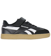 Reebok Sko - Smash Edge Elastic & Top Strap - Sort/Hvid Reebok Sko - Smash Edge Elastic & Top Strap - Sort/Hvid