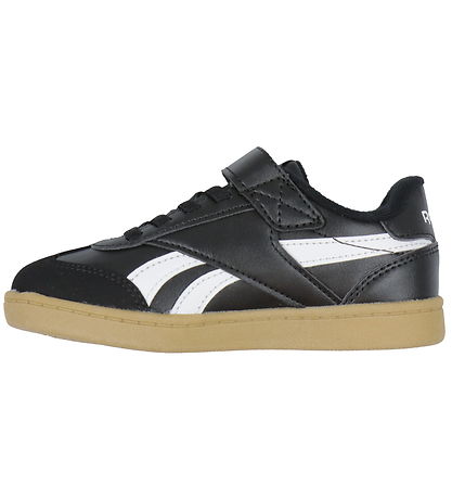 Reebok Sko - Smash Edge Elastic & Top Strap - Sort/Hvid