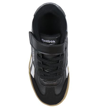Reebok Sko - Smash Edge Elastic & Top Strap - Sort/Hvid