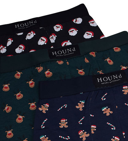 Hound Boxers - 3-Pack - Merry Christmas