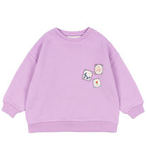 Konges Sløjd x Rosie H-W Sweatshirt - Lettre - Lupine Konges Sløjd x Rosie H-W Sweatshirt - Lettre - Lupine