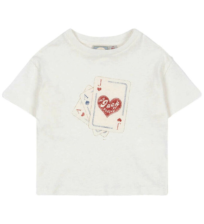 Konges Sløjd x Rosie H-W T-shirt - Jack - Antique White