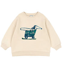 Konges Sløjd x Rosie H-W Sweatshirt - Roller - Summer Sand Konges Sløjd x Rosie H-W Sweatshirt - Roller - Summer Sand