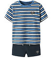 Name It Shortssæt - NmmJellan/Janko - Marina/W Dark Sapphire Name It Shortssæt - NmmJellan/Janko - Marina/W Dark Sapphire