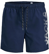 Jack & Jones Badeshorts - JpstMaui - Navy Blazer Jack & Jones Badeshorts - JpstMaui - Navy Blazer