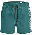 Jack & Jones Badeshorts - JpstMaui - Mallard Green Jack & Jones Badeshorts - JpstMaui - Mallard Green