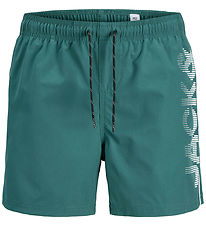 Jack & Jones Badeshorts - JpstMaui - Mallard Green Jack & Jones Badeshorts - JpstMaui - Mallard Green