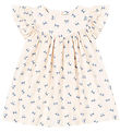 Konges Sløjd Kjole - Musselin - Coco - Bow Blue Konges Sløjd Kjole - Musselin - Coco - Bow Blue