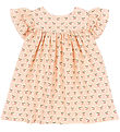 Konges Sløjd Kjole - Musselin - Coco - Cherry Pink Motif Konges Sløjd Kjole - Musselin - Coco - Cherry Pink Motif