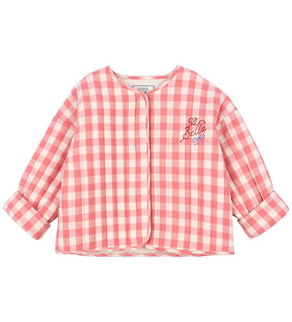 Konges sløjd x Rosie H-W Termojakke - Peach Blossom Check