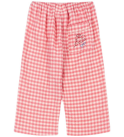 Konges Sløjd x Rosie H-W Trousers - Peach Blossom Check