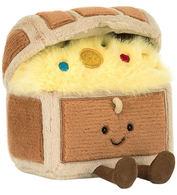 Jellycat Bamse - 19x17 cm - Amuseables Treasure Chest