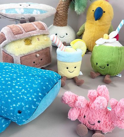 Jellycat Bamse - 12x14 cm - Budgeby Parrot