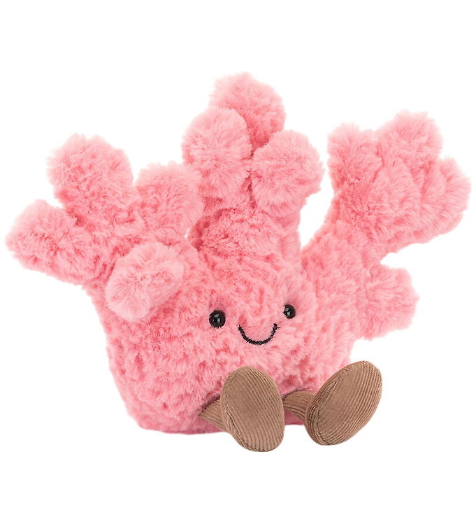 Jellycat Bamse - 14x16 cm - Amuseables Coral