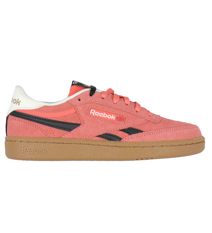 Reebok Sko - Club C Revenge - Coral/Black/Gum