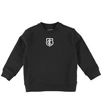 Calvin Klein Sweatshirt - Crest Logo - Ck Sort Calvin Klein Sweatshirt - Crest Logo - Ck Sort