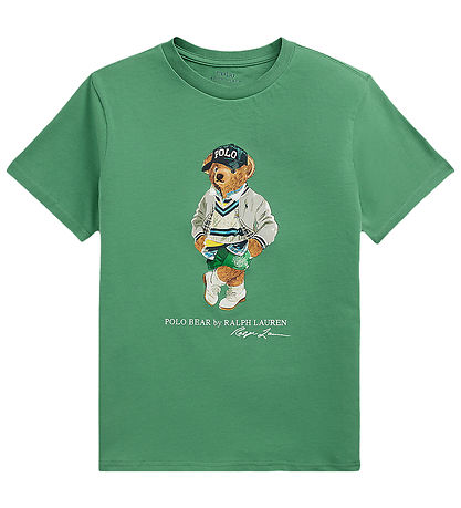 Polo Ralph Lauren T-shirt - Green w. Soft Toy