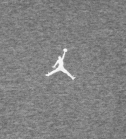 Jordan Sweatshirt - Crew - Carbon Heather m. Logo