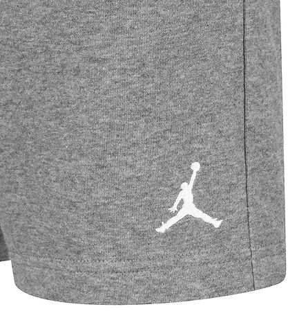 Jordan Sweatshorts - Carbon Heather m. Logo