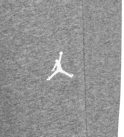 Jordan Sweatsæt - Cardigan/Sweatpants - Carbon Heather m. Logo