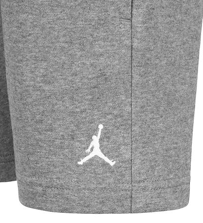Jordan Sweatshorts - Carbon Heather m. Logo
