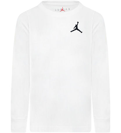 Jordan Blouse - White w. Logo