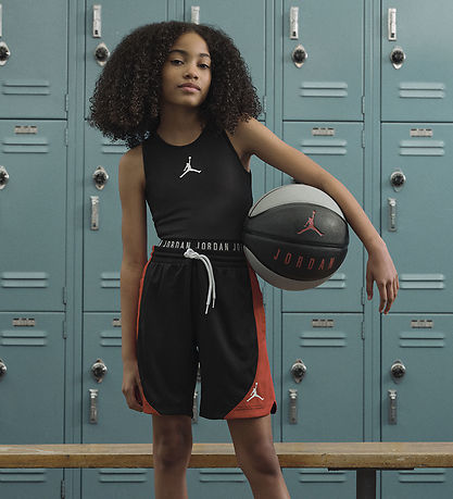 Jordan Sports Tops - Dri-Fit - Black w. Logo