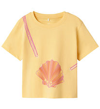 Name It T-shirt - NmfJassa - Golden Haze Name It T-shirt - NmfJassa - Golden Haze
