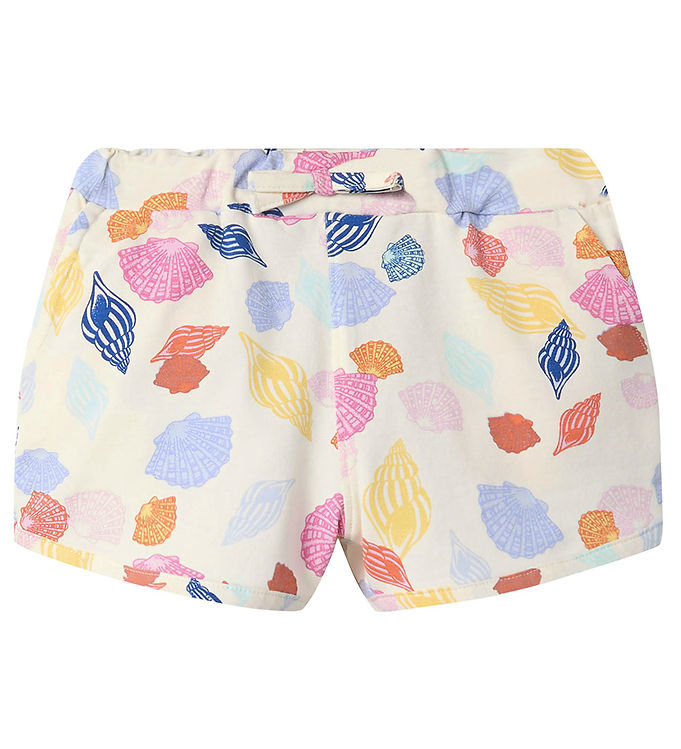 Name It Shorts Sea Salt Med Muslingeskal-print - Str. 2y 92cm