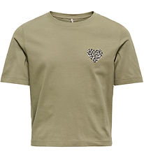 Kids Only T-Shirts - Noos - KogRex - Mermaid/Leo Heart Kids Only T-Shirts - Noos - KogRex - Mermaid/Leo Heart