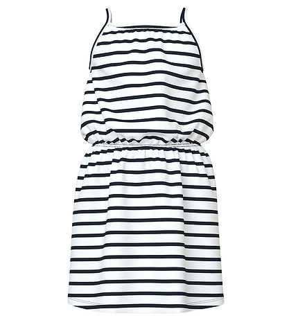 Name It Dress - NkfVigga - Strap - Bright White/Stripe 07