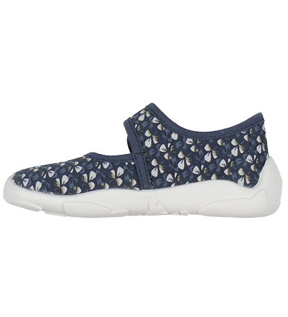 Bisgaard Hjemmesko - Noos - Maddy - Wild Flower Blue