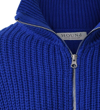 Hound Cardigan - Stickad - Kobolt Blue