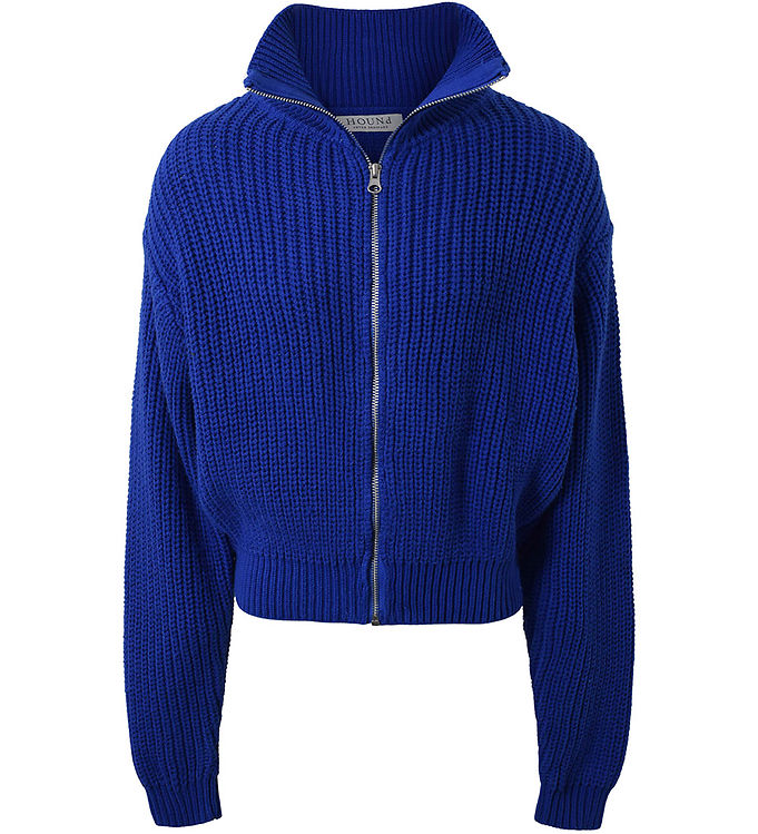 Hound Cardigan - Strik - Cobalt Blue