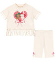 Konges Sløjd Shortssæt - T-shirt/Cykelshorts - Marah - Dew Konges Sløjd Shortssæt - T-shirt/Cykelshorts - Marah - Dew